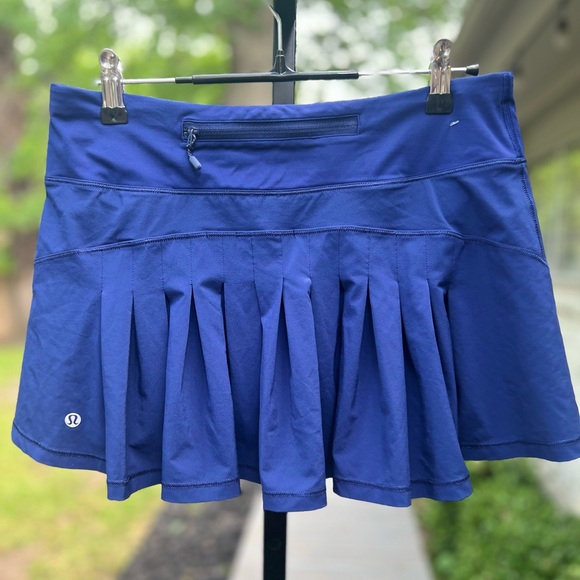 Lululemon Circuit Breaker Skirt (Regular) (13") Hero Blue Size 6 - Picture 4 of 8